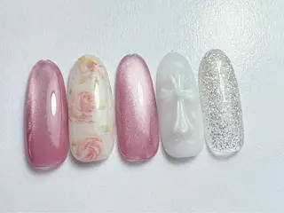 ネイル マジック ミラーのネイルデザイン