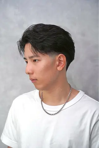 ショート パーマ メンズ メンズカット 佐藤優菜のヘアスタイル
