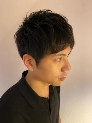 ミディアム 板倉 涼太のヘアスタイル