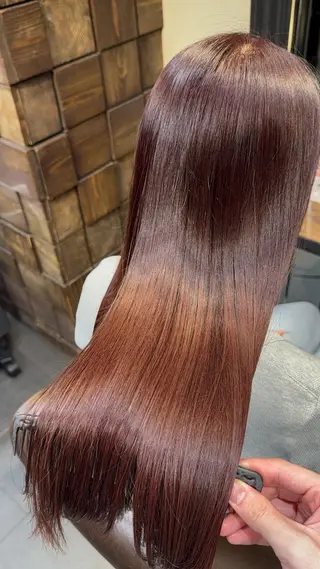 カラー MINX 野本奏和のヘアスタイル