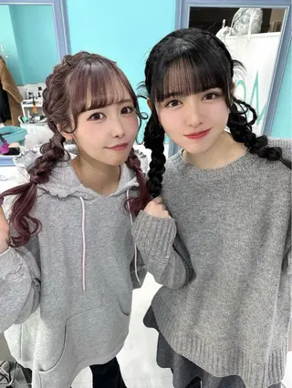 ロング ヘアアレンジ ☁️hinako☁️ 1HAVANAのヘアスタイル