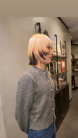 ミディアム カラー タナカ カナ🫧のヘアスタイル