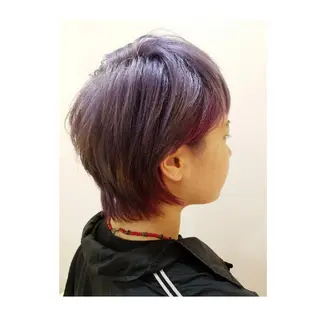 カラー ショート 美谷添(ミヤゾエ) まどか大人ヘアサロンのヘアスタイル