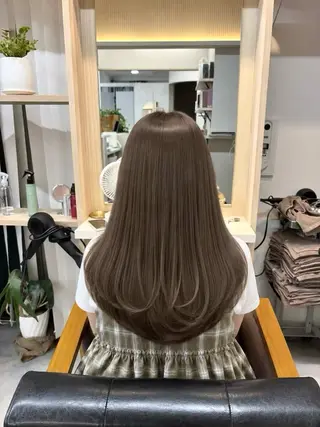 ロング カラー ヘアアレンジ 🫧透明感カラー/ Wカラー🫧namiのヘアスタイル