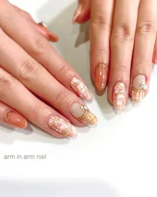 ネイル arm in arm ︎✿Yamamotoのマツエク・マツパデザイン