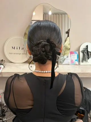 ヘアアレンジ Mila Makiのヘアスタイル