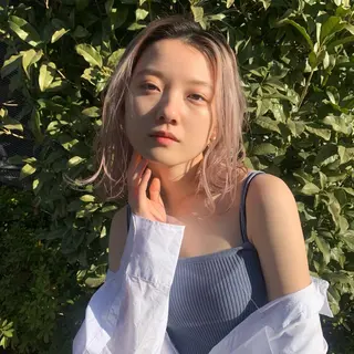 ショート ブリーチなしWカラー ／レイヤー🎀マリノのヘアスタイル