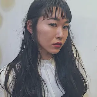 ロング 山中 直輝のヘアスタイル