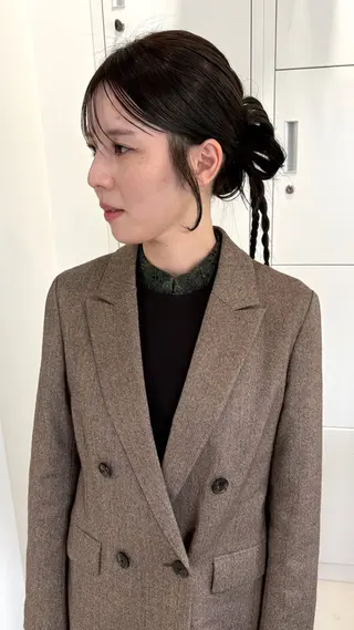 ヘアアレンジ 河野いずみ レイヤー/ボブ 🤍のヘアスタイル
