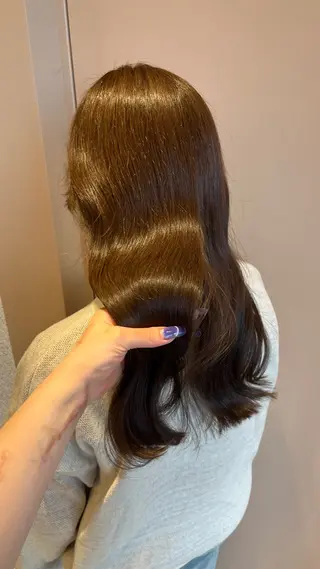 ロング カラー 💚 AKI 💚のヘアスタイル