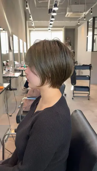ショート カラー ショート特化/似合わ せ/豊中/髙井のヘアスタイル