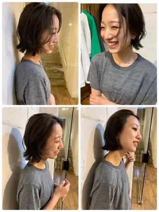ミディアム パーマ 【takk】 ナカヤママサヨシのヘアスタイル