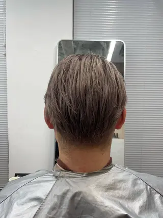 ショート カラー ヘアアレンジ メンズ 🦠デザインカラー/ 魚瀬あおい🦠のヘアスタイル