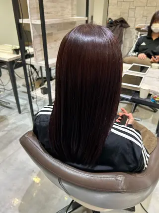 セミロング 小出 彩水のヘアスタイル