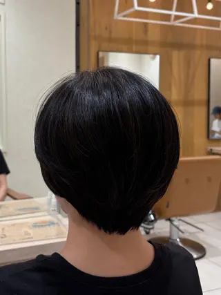 ショート ⭐️うる艶カラー 募集　まゆ⭐️のヘアスタイル