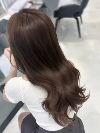 ロング 中顔面短縮/小顔 ハイレイヤー/名古屋のヘアスタイル