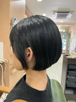 ミディアム 髪質改善ストレート• デジパモデル　かなのヘアスタイル