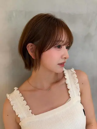 ショート 小宮山 桃加のヘアスタイル