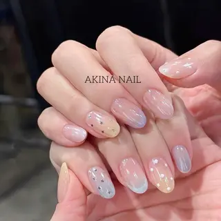 ミディアム Akina Nail 亀戸のネイルデザイン