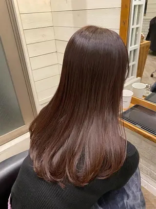 ロング カラー フレンチボブパーマ Yuukiのヘアスタイル