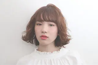 ミディアム カラー 🍊新宿南口🍊 ERINAのヘアスタイル