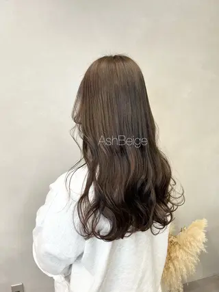 ロング 暖色・似合わせカラー (廣石沙英🎀)のヘアスタイル