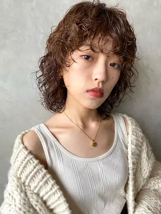 パーマ ニュアンスパーマ minoriのヘアスタイル