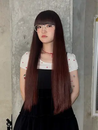 ロング KAEDE☺︎ 学芸大学のヘアスタイル