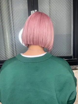 セミロング カラー ベージュ透明感カラー 💟AYUMI💟のヘアスタイル