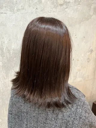 ミディアム 透明感カラー🫧 RIKAのヘアスタイル