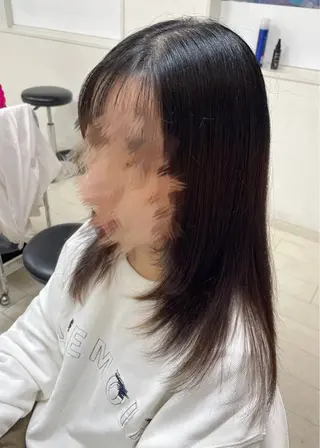ロング アミーベル🧸🧡 本店✂️しおりのヘアスタイル
