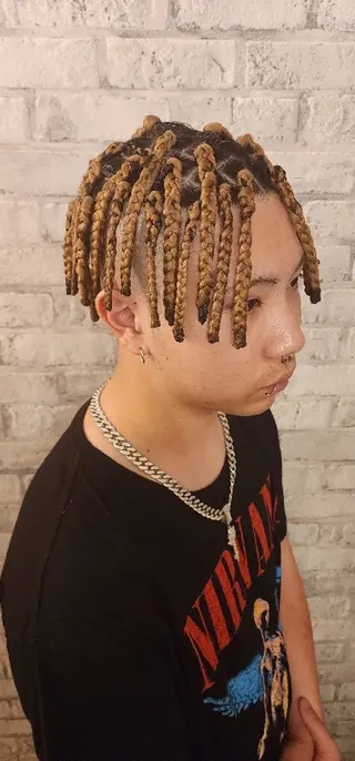 メンズ ヘアアレンジ ESTELA... OHARA のヘアスタイル