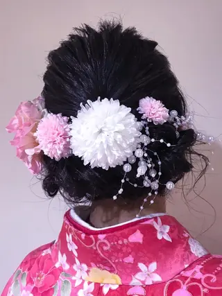 ヘアアレンジ .. meiのヘアスタイル