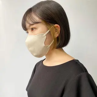 ショート カラー ヘアアレンジ 福岡似合わせレイヤー /ウルフ/ハイトーンのヘアスタイル