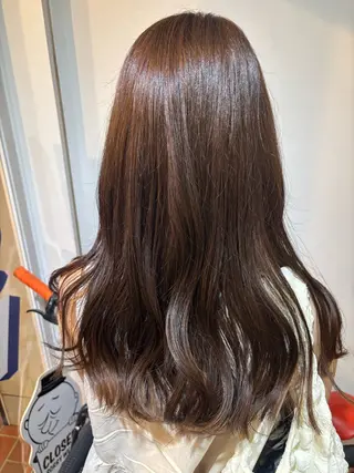ロング カラーモデ ル募集riana🫧のヘアスタイル
