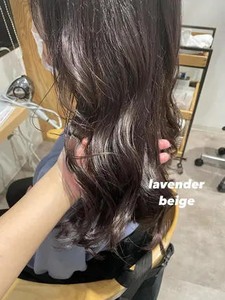 ミディアム カラー パーマ ヘアアレンジ 🌿AMANE🌿 sakiのヘアスタイル
