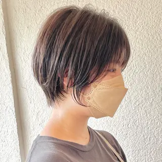 ショート カラー 髪質改善特化 谷口祐綺のヘアスタイル