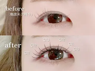 マツエク・マツパ 瀬戸みどり 【nok】のマツエク・マツパデザイン