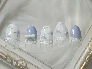 ネイル Laulea昭島🎀 Jr YUU 🎀のネイルデザイン