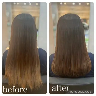 ロング Aguhair milo森山知幸のヘアスタイル