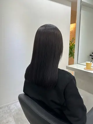 ロング カラー 銀座/ヘアセット/ 島村美帆のヘアスタイル