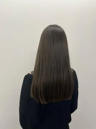 ロング カラー 韓国好き🇰🇷 美容師MIKUのヘアスタイル