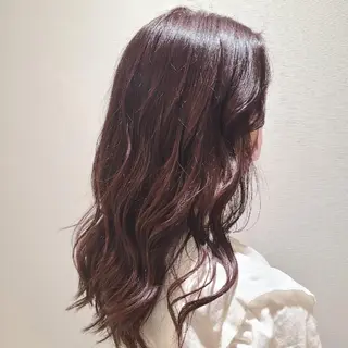 ロング カラー L'oeuf 山下 アミールのヘアスタイル