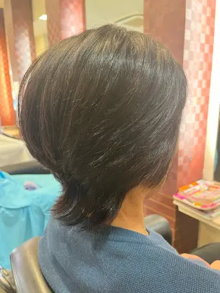 ショート カラー 織田 英之のヘアスタイル