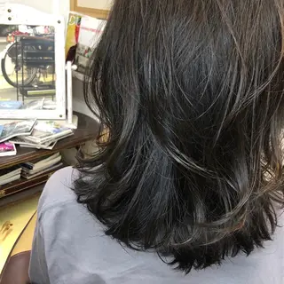 ミディアム Moca 〰️のヘアスタイル