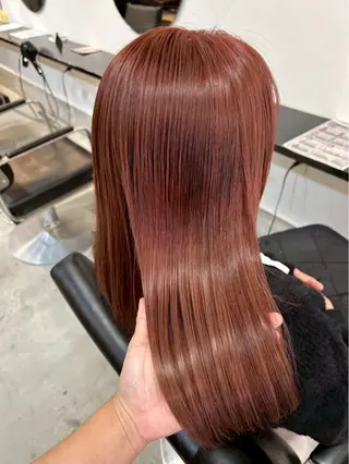 ロング カラー LUCK ユナのヘアスタイル