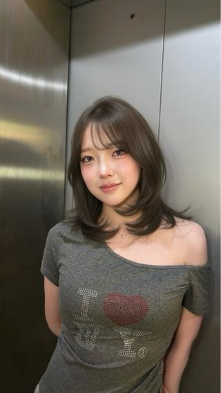 ロング カラー 上品モテヘア🩶 karen🩶のヘアスタイル