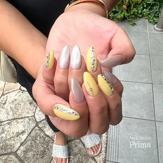 セミロング ネイル SalonPrima 西院Nail&Eyeのネイルデザイン