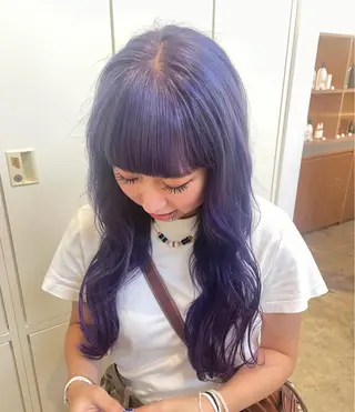 ロング カラー hairs BEAU 藤田彩夏のヘアスタイル