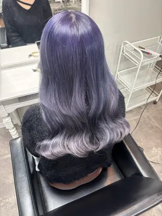 ロング ブリーチカラー🎀 エクステmiinaのヘアスタイル
